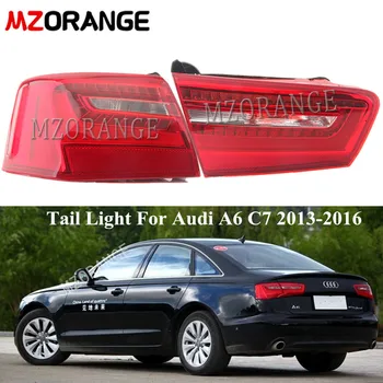 

MZORANGE Rear Bumper Tail Light For Audi A6 C7 2013-2016 Red LED Outer Inner LH RH Tail Light Lamp Turn Signal Lamp Warning Lamp