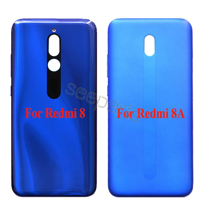 Оригинальный чехол для аккумулятора Xiaomi Redmi 8 8a Задняя стеклянная панель задний