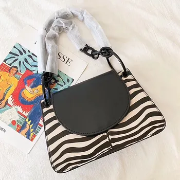 

New Fashion Print Women's Handbags and Single Shoulder Large Capacity Handbags 2019 Autumn Lady's Casual Luxury Messenger Totes