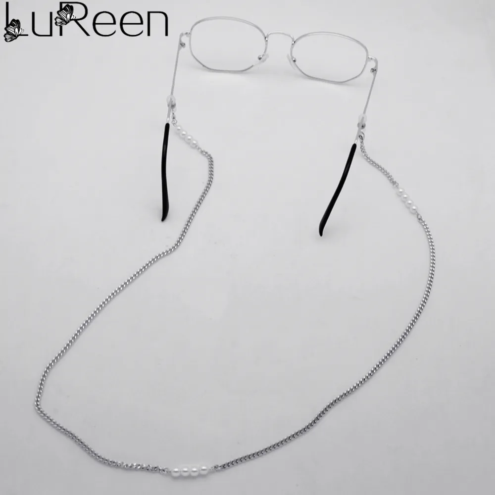 LuReenEyeglass цепи для женщин бисерные очки для чтения простой держатель Lanyards очки для вечерние аксессуары для подарка