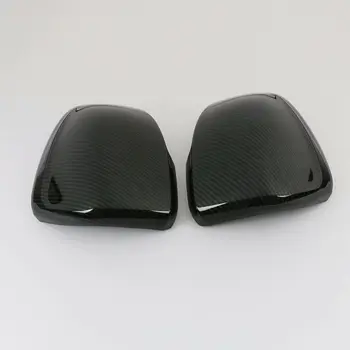 

For Volvo XC40 XC 40 2019 2020 ABS Carbon Fibre Car Side Door Rearview Mirror Cover Trim Sticker Car Styling Accessories