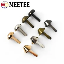 

100Pcs 10/12/15mm Metal Bag Two-legged Nails Rivet Buckles Handbag Decorative Clasps DIY Leather Luggage Hardware Accessories
