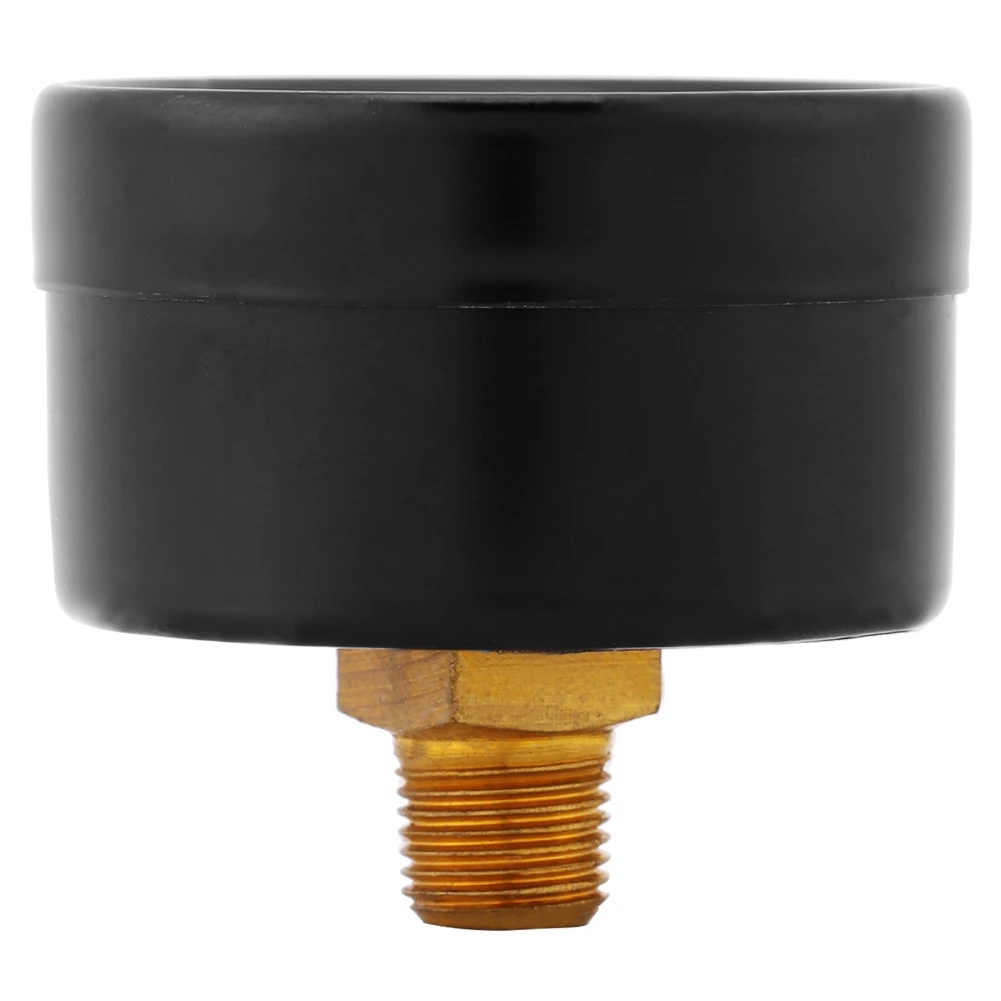 0-300PSI Мини манометр для топлива, воздуха, масла, жидкой воды 0-20bar/0-300psi 1/" BSPT Резьба Давления Жидкости Манометр Вакуумный метр