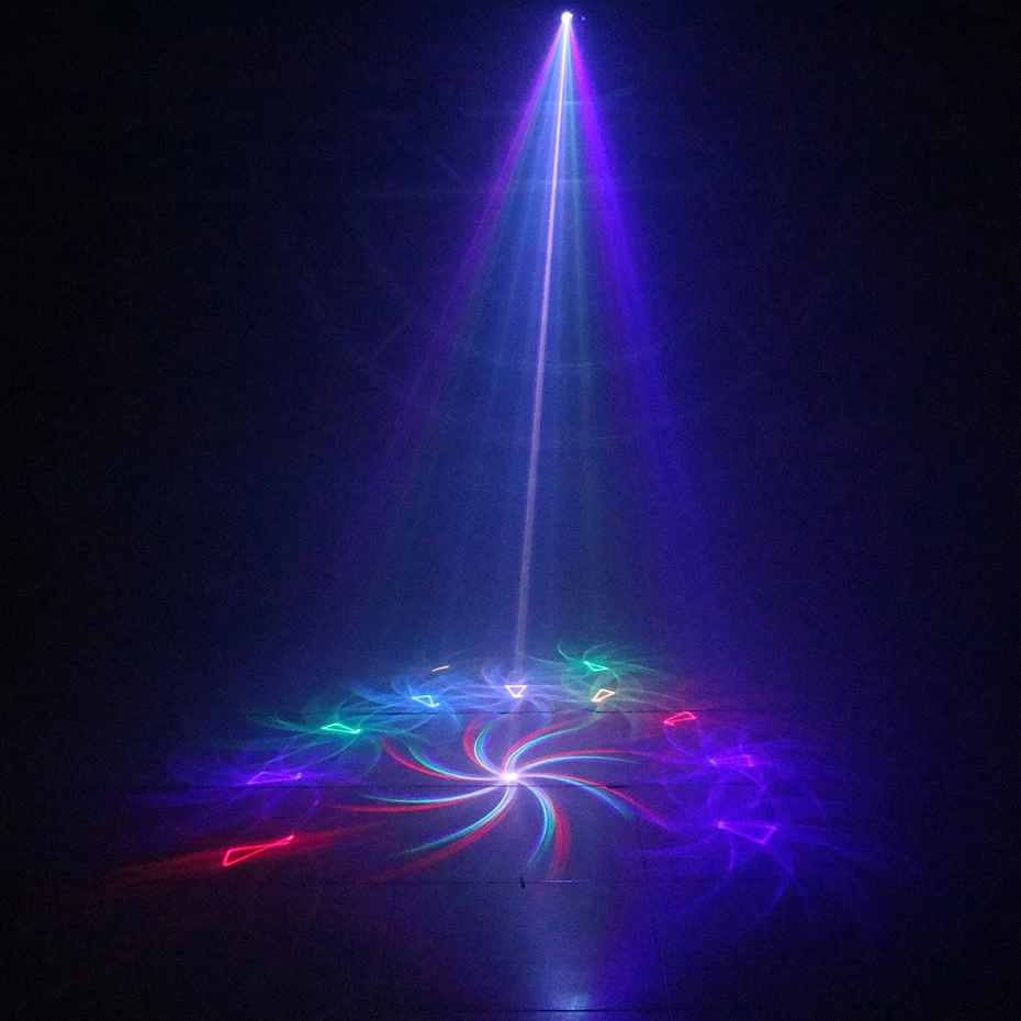 ALIEN RGB 7 в 1 лазерный проектор для сцены Эффект луча 3D иллюзия анимация ди-джей Дискотека вечерние свадебные Рождественские Праздничные огни