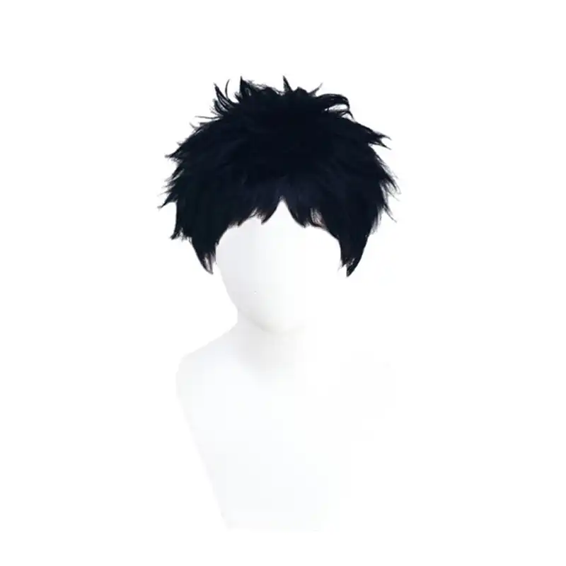 Haikyuu Akaashi Keiji Cosplay Wig Black Short High Temperature Fiber Hair Peluca Anime Costume Role Play Wigs Free Hair Net Anime Costumes Aliexpress