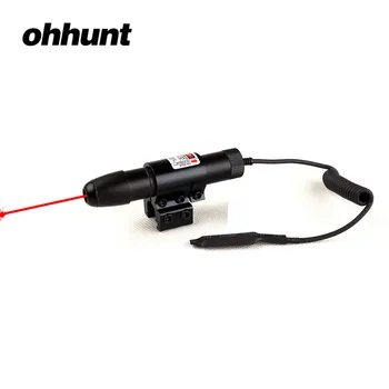 

JouFou Hunting Tactical Red Green Dot Laser Sight Scope With Pressure Switch Fit 11mm 20mm Rail With Barrel Mount
