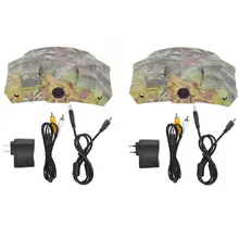 1080P HD охотничья бейсболка с камерой, шляпа с козырьком, Спортивная Экшн-камера, регистратор, фото-ловушки, двойной аварийный светильник, камера дикой природы