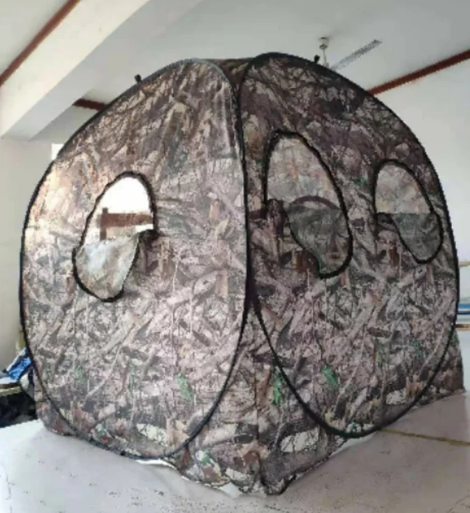 Camo GUNNER Pop Up Quick Set Hide Decoying Photography Tent Wildlife Decoys New 