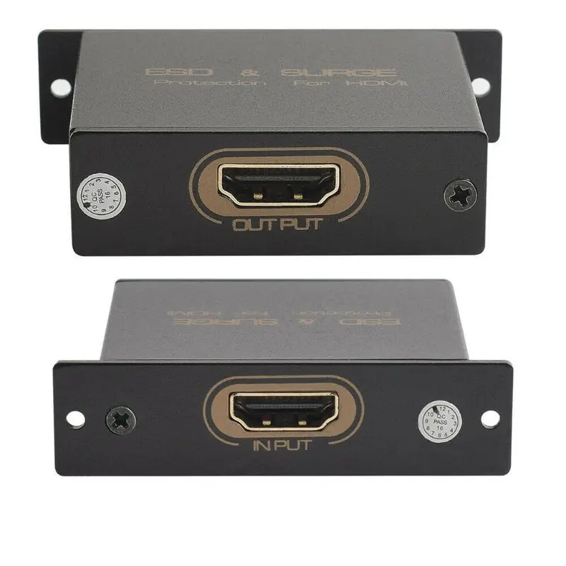 Прочное черное устройство защиты от перенапряжений для HDMI защиты HDMI от ESD напряжения с проводными аксессуарами