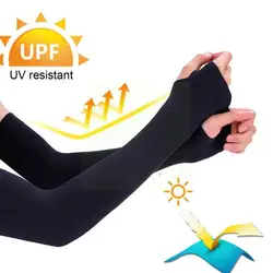 Nylon Ice Silk Cuff Screen Light Breathable Ice Glove Essentials Silk Men Sports Women Sleeves Equipments Summer O3g7