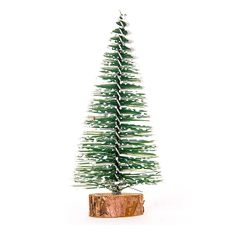 Имитация Мини Рождественская елка рождественское настольное украшение деревянное Рождество
