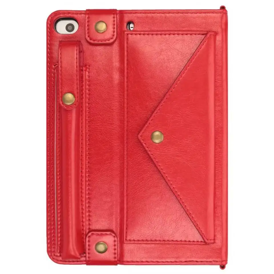 red Конверт чехол для планшета для iPad Pro 12,9 сумка на плечо кошелек кожаный чехол для iPad Pro Чехол 12,9 чехол для планшета EEMIA - Цвет: red