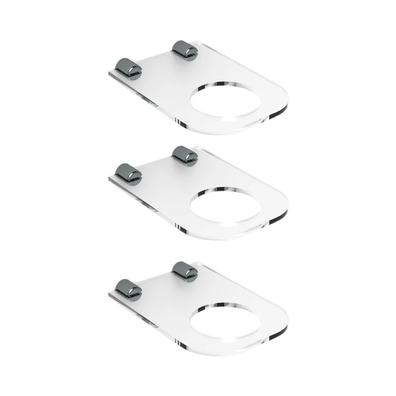 Упаковка из 3 акриловых футбольная витрина подставка держатель мяч/футбольная