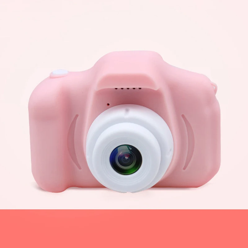 standard Новинка 2,0 дюймов мини мультяшная детская камера цифровая видеокамера HD перезаряжаемая детская камера игрушка подарок на день рождения детская игрушка - Цвет: standard