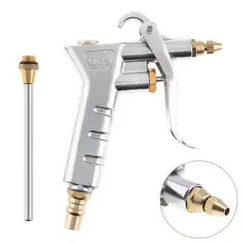 

TL-128-989 Mini Pneumatic Blowing Dust Gun Tool with 7.5mm Air Inlet Port and 10cm Replacement Long Nozzle for Cleaning Dust