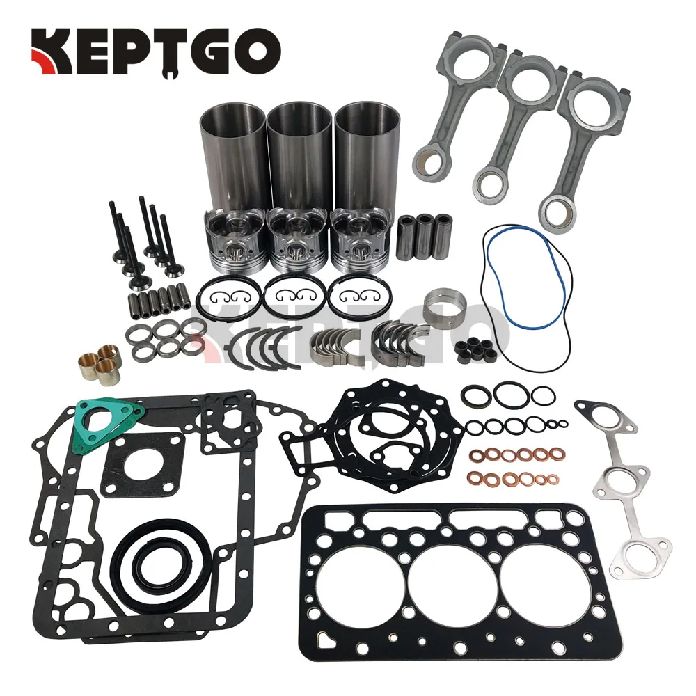 

D722 Overhaul Rebuild Kit For Kubota With Connecting Rod Piston