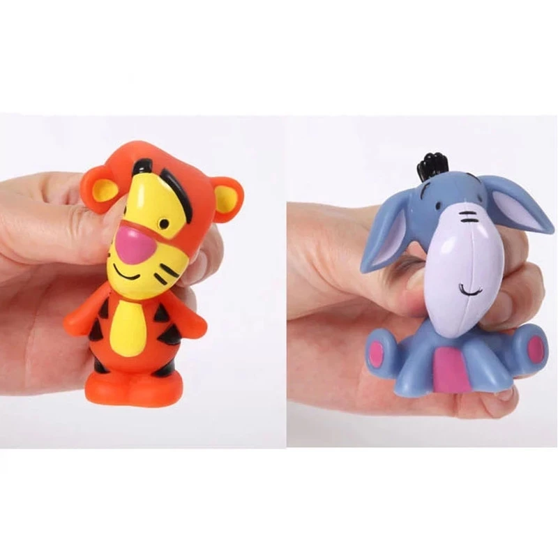 Disney Pixar Finding Nemo Микки Минни Маус Винни Дональд Дак резиновая экструзия для купания фигурка игрушка для детей подарок