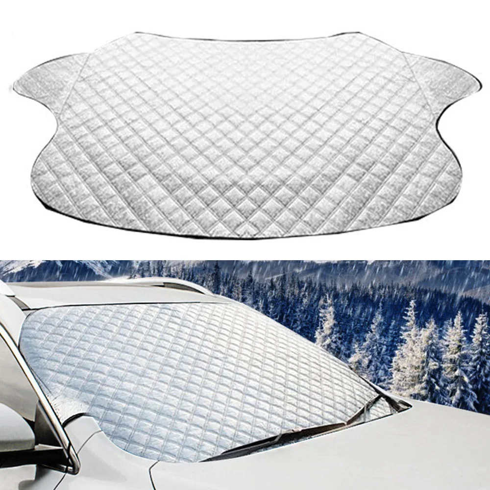 

Winter Universal Car Front Windscreen Cover Sunshade Cover Car Windshield Snow Shield cover Sun Shade Waterproof Protector Cover