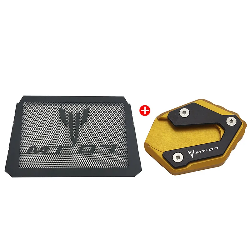 SEMSPEED мотоциклетная крышка радиатора боковая подставка колодки комплект для Yamaha