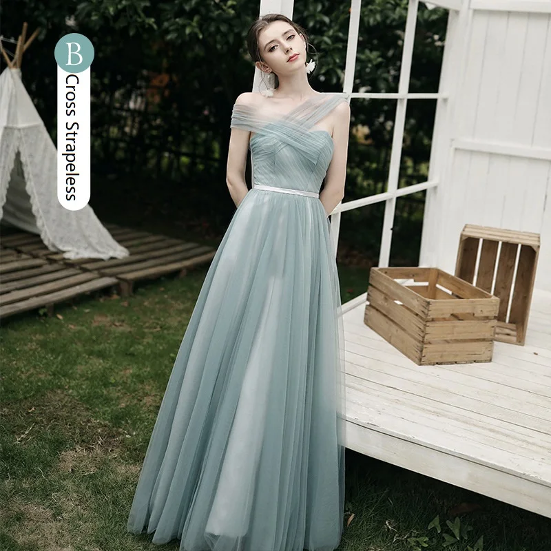 

Fashion long evening dress formal prom party dresses Bridesmaid dresses dropshiping