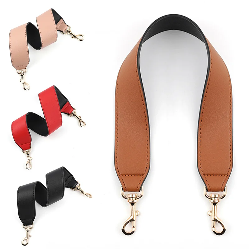 Wide Leather Shoulder Strap Pu Leather Belt Accessories Pu Leather
