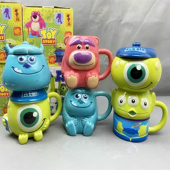 

Christmas Gifts New Strange Gift Cup Three-dimensional Cartoon Ceramic Mug Monster University Monster Ceramic Water Cup