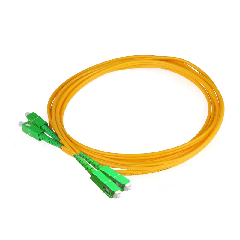 SFP волоконный Соединительный шнур Перемычка APC Одномодовый LC SC FC ST 9/125um дуплексный