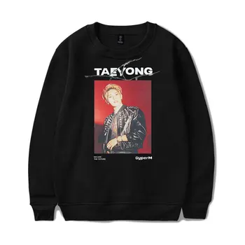 

New Super M 2D O-Neck Sweatshirt Women/Men Fashion Long Sleeve spring/sutumn Sweatshirt 2019 Hot Sale Cool Trendy Clothes 4XL