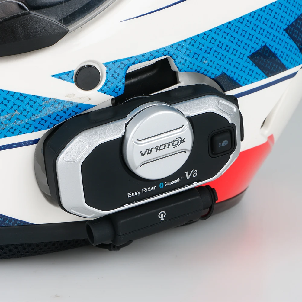 Rider vimoto V8 шлем Bluetooth английская версия легкая гарнитура мотоциклетные стерео наушники для мобильного телефона и gps 2 способ радио