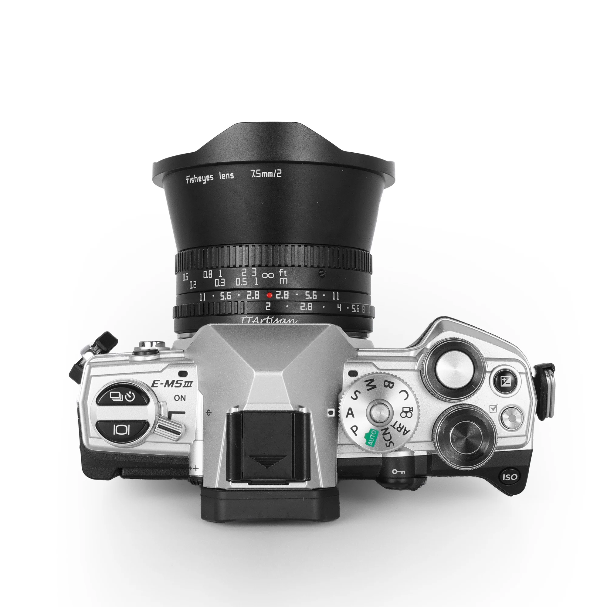 TTArtisan 7.5mm F2 MF Fisheye Lens for Canon RF EOS-M Sony E