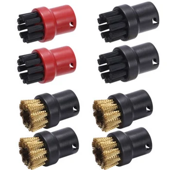

8 Pcs Nylon Brass Brush Nozzles For KARCHER SC3 SC3.100 SC4 SC4.100 Steam Cleaner Household Cleaning Attachment