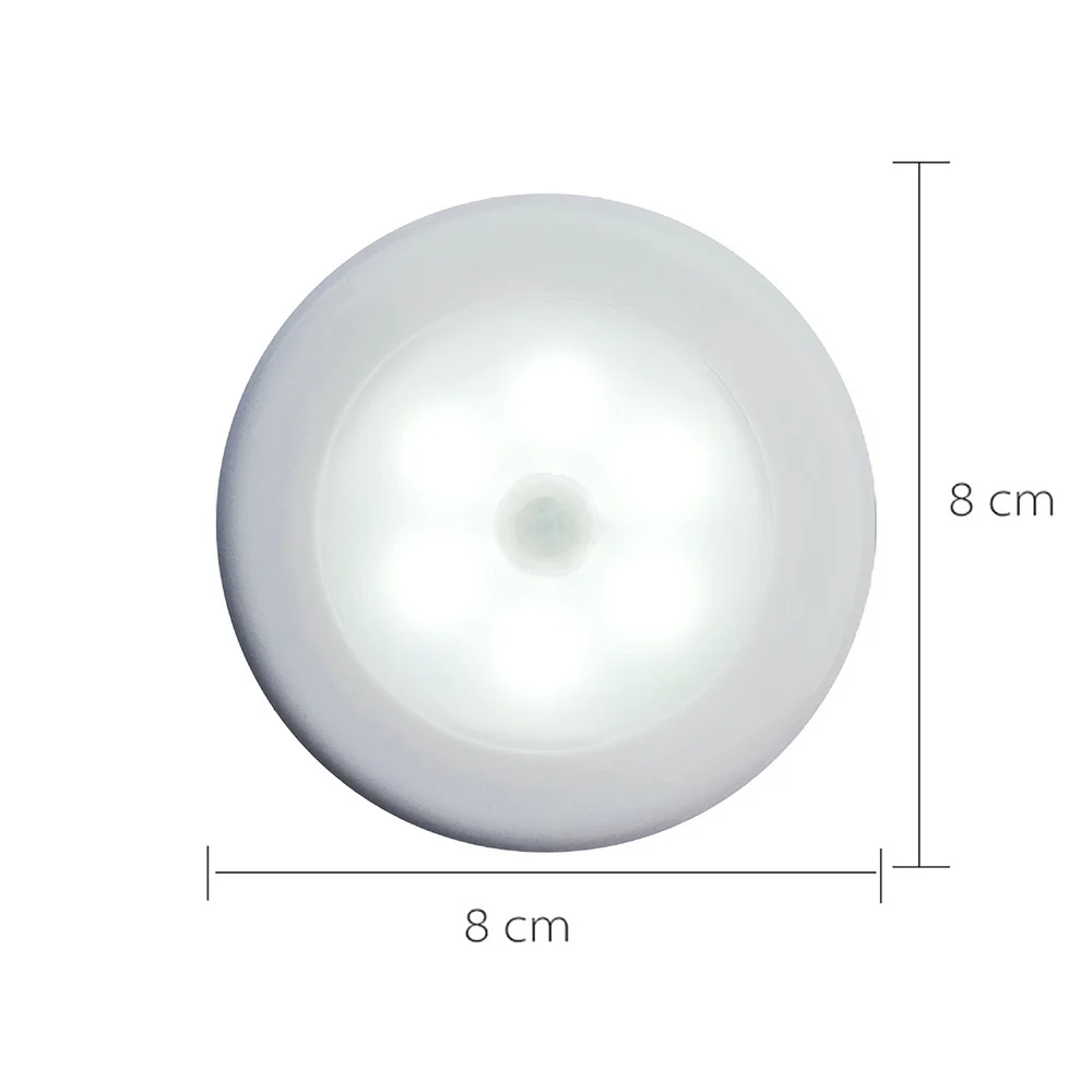 LED Wall Light Indoor PIR Motion Sensor Cabinet Lamp Battery Powered Wall Lamps For Kitchen Counter Corridor Home Lighting