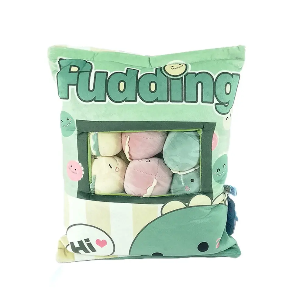 

Comfortable Cute Snacks Style Pillow High-elastic Plush Neck Head Support Home Decorative Pillows for Home Office