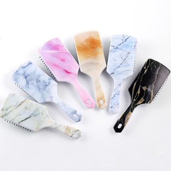 

1Pcs Anti-static Hair Comb Head Scalp Massage Comb Marble Fashion Shower Dry Wet Detangle Hair Brush Salon Hair Styling Tools