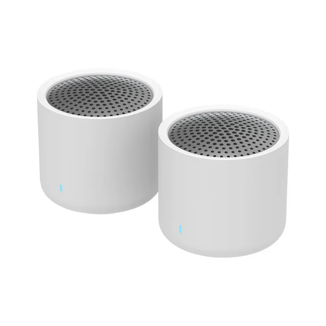 White Xiaomi беспроводной портативный Bluetooth динамик 5,0 мини музыка аудио 2,0 TWS стерео звук динамик с микрофоном для телефона планшета компьютера - Цвет: White