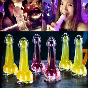 

Clear Crystal Glass Wine Cup Drinking Beer Cocktail Mug Drinking Ware Home Supply For Parties night Bar KTV Night show 6x15cm