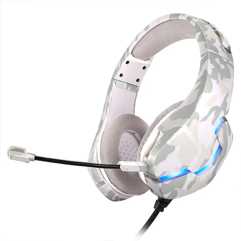New computer wired headset camouflage for ps4 XBOX ONE game e sports music headset