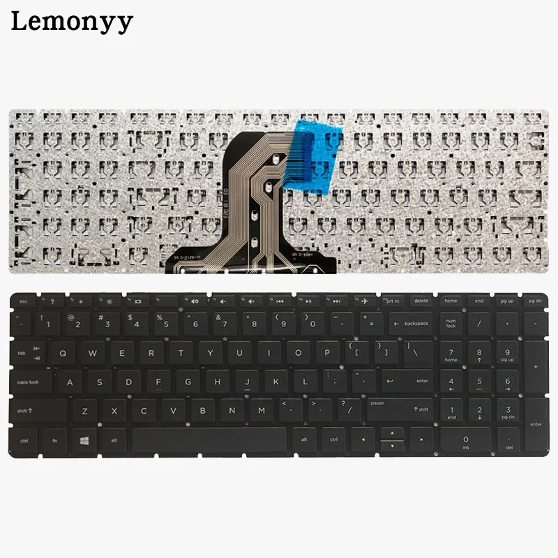  New US Laptop keyboard For HP pavilion 15-AC 15-AF 15Q-AJ 250 G4 G5 255 G4 G5 256 G5 15-BA 15-AY wi