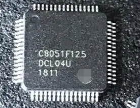 

100% NEW Free shipping C8051F125-GQR C8051F125 QFP64