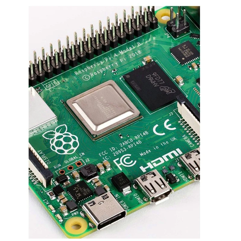 Последние Raspberry Pi 4 Model B с 1/2/4GB Оперативная память BCM2711 Quad core Cortex-A72 ARM v8 1,5 ГГц Поддержка 2,4/5,0 ГГц WI-FI Bluetooth 5,0