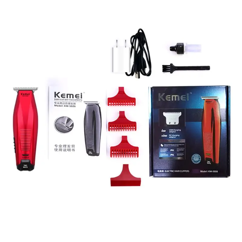  Portable Wireless Electric Hair Clipper DIY Hair Cutter Baldheaded Trimmer