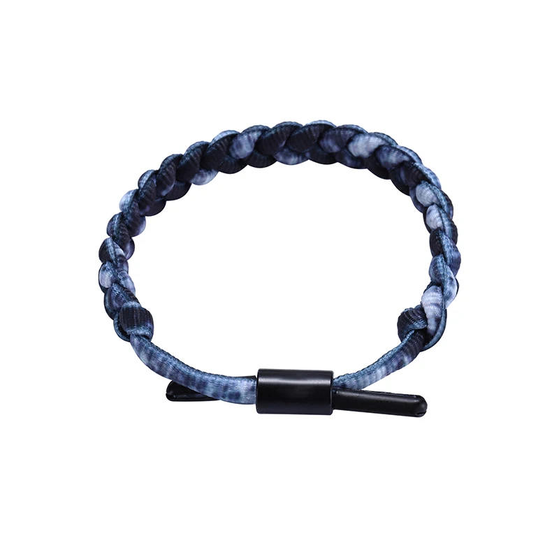 

New Fashion Shoelace Fashion Bracelets Knit Couple Bracelets Men Charm Reflective Rope Chain Paracord Bracelet