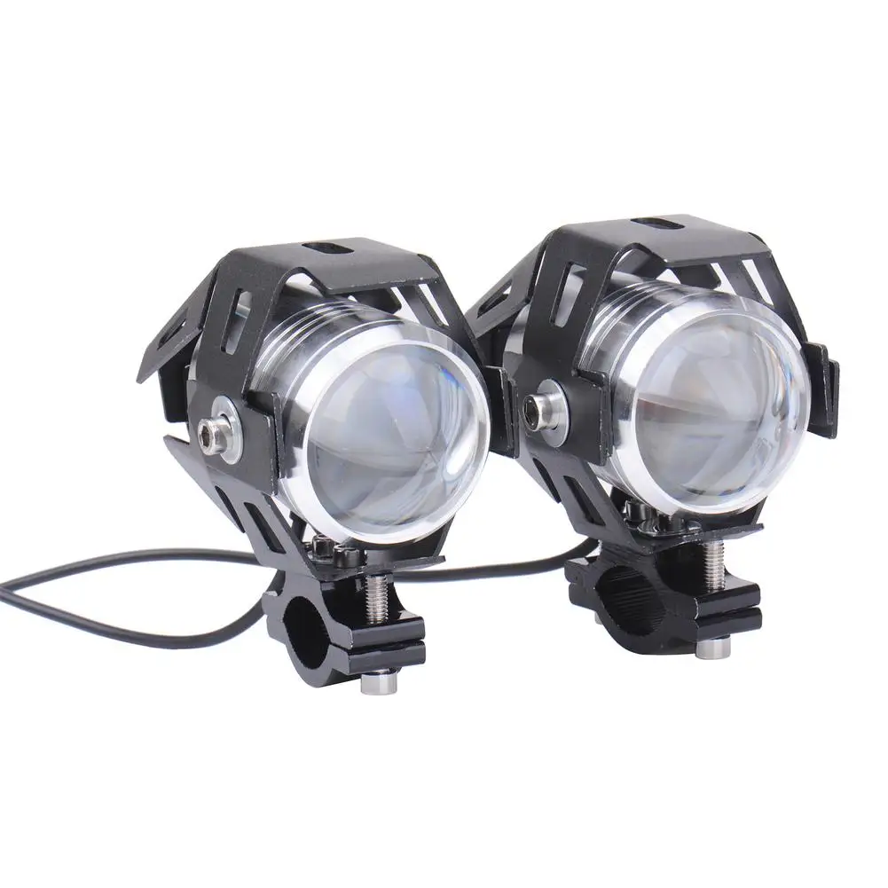 2PCS 125W Motorcycle LED Headlight 12V 3000LMW CP106 Motorbike Driving Spotlights Headlamp Moto Spot Head Light Lamp