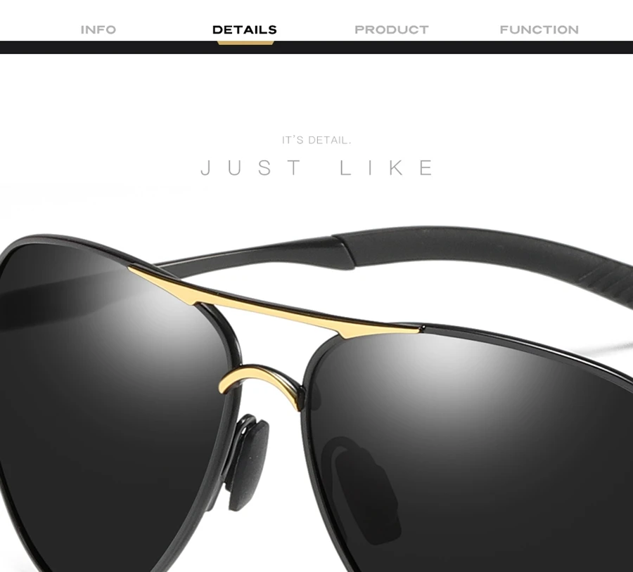 Classic Brand Designer Women Sunglasses Men Pilot sunglasses Polarized vintage Sun Glasses Female Driving Eyewear Oculos De Sol