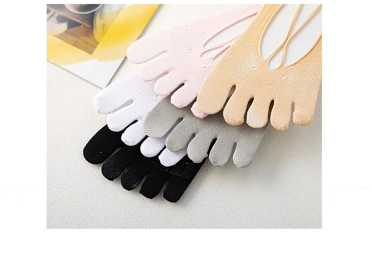Socks Women's Individual Package Japanese-style Summer Thin Section Women's Small Camisole Toe Socks Pure Cotton Hidden Socks