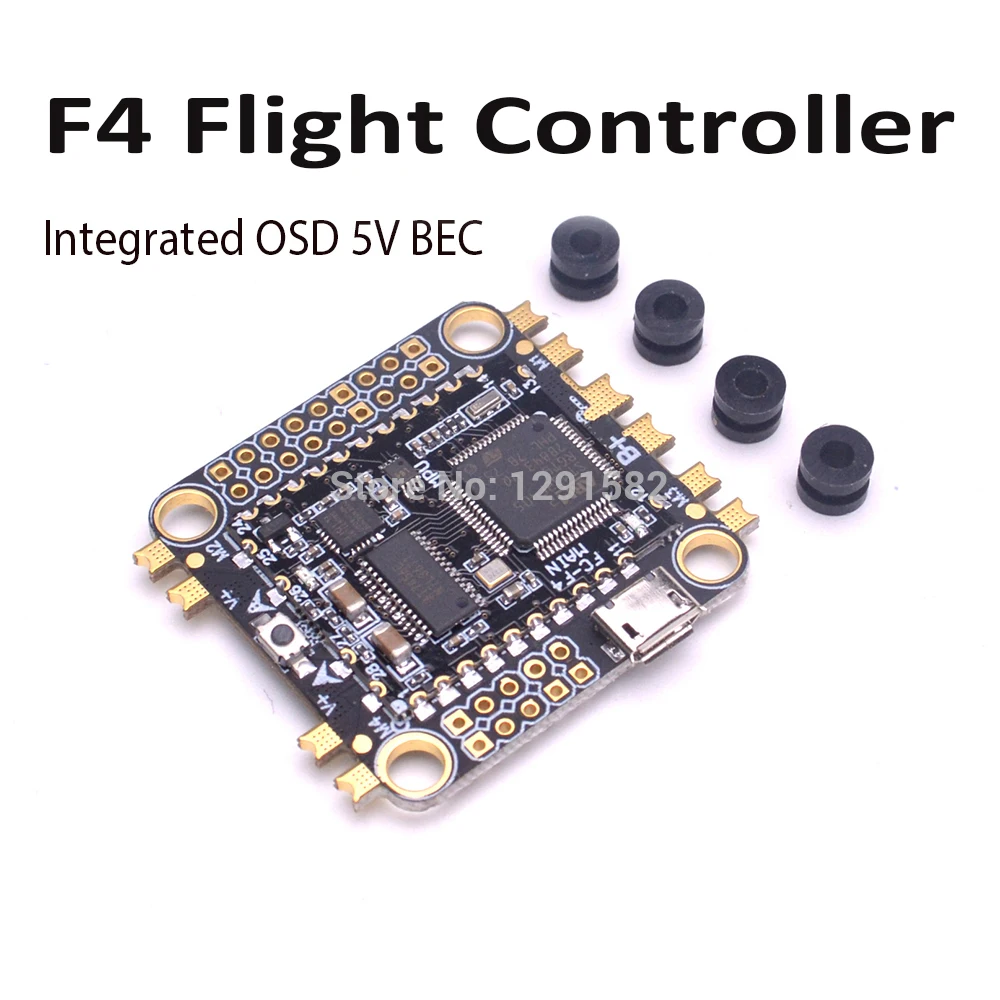 F4 плата полетного контроллера PDB STM32 Integrated OSD 5V BEC для QAV X 214 Reptile 180 мм 220 250 fpv drone|flight
