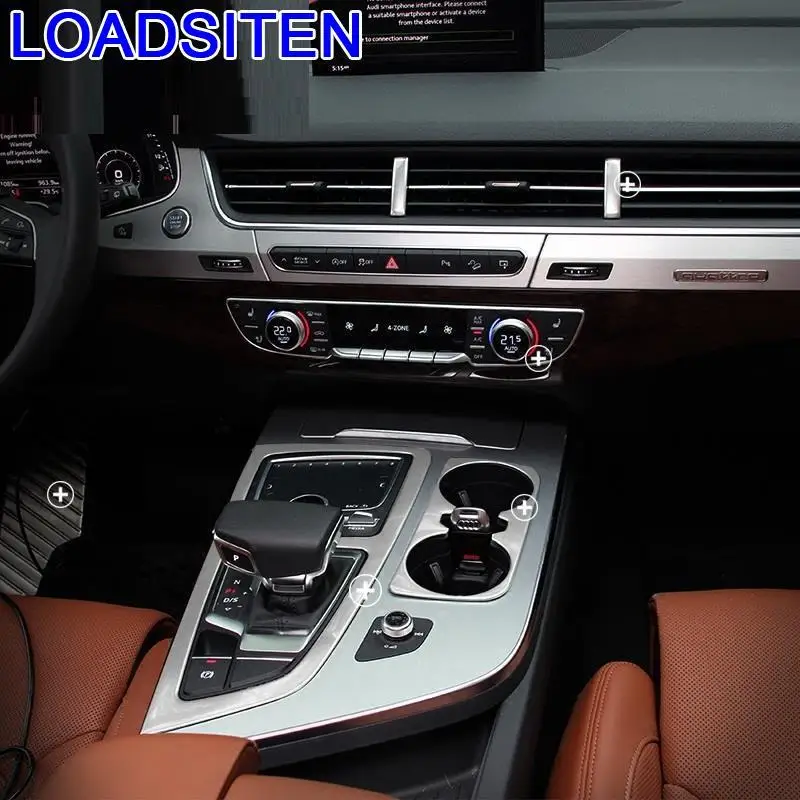 

Auto Automovil Automobile Window Door Handle Cup Gear Interior Car Styling Accessories Mouldings Bright Sequins 16 FOR Audi Q7