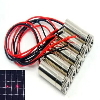 

5pcs Adjustable 650nm 50mw Dot Red Laser Diode Module Focusable Head 12*30mm