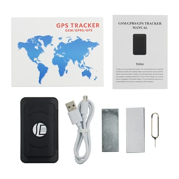 

Vibration Alarm Mini GPS Tracker TK202 With 4400mah or 6400mah Super Long Stanby Strong Magnetic Tracking Locator Free APP Use