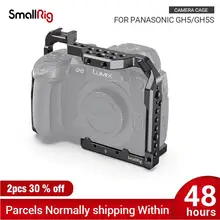 SmallRig Kamera Käfig für Panasonic GH5 & GH5S W/Kalten Schuh Halterung Für Monitor Halter-Licht DIY Optionen 2646